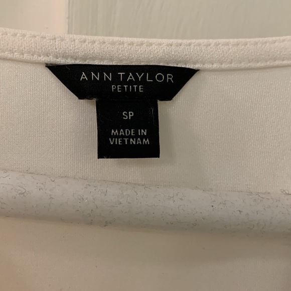 Ann Taylor Dolman White Blouse - Picture 3 of 4